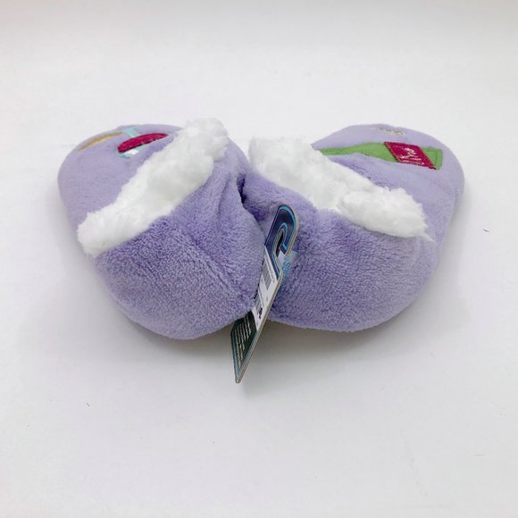 NWT Snoozies Women's Vino Non Skid Slippers Medium 7/8 Blue - Picture 3 of 6